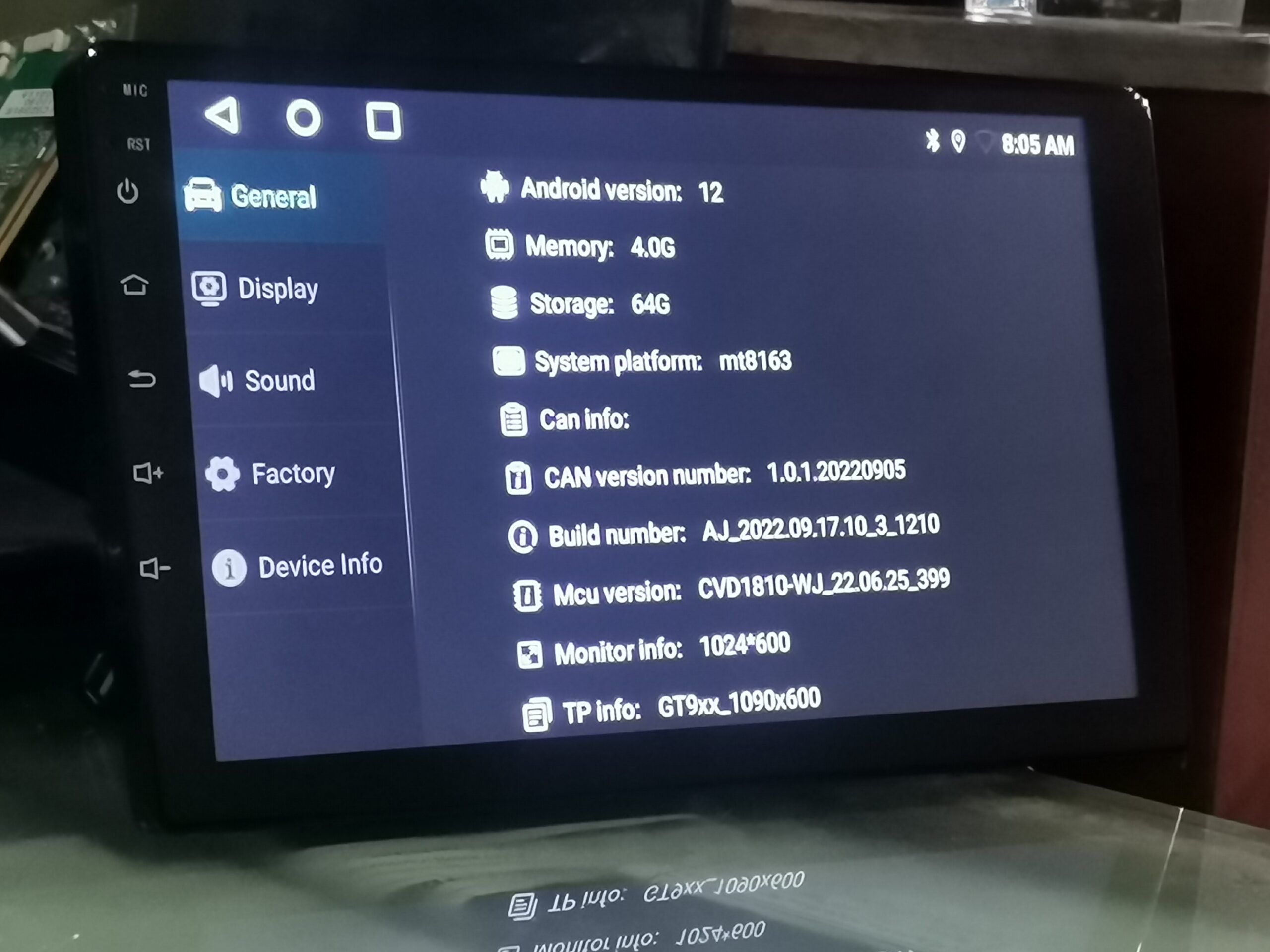 Android Head Unit System Boot