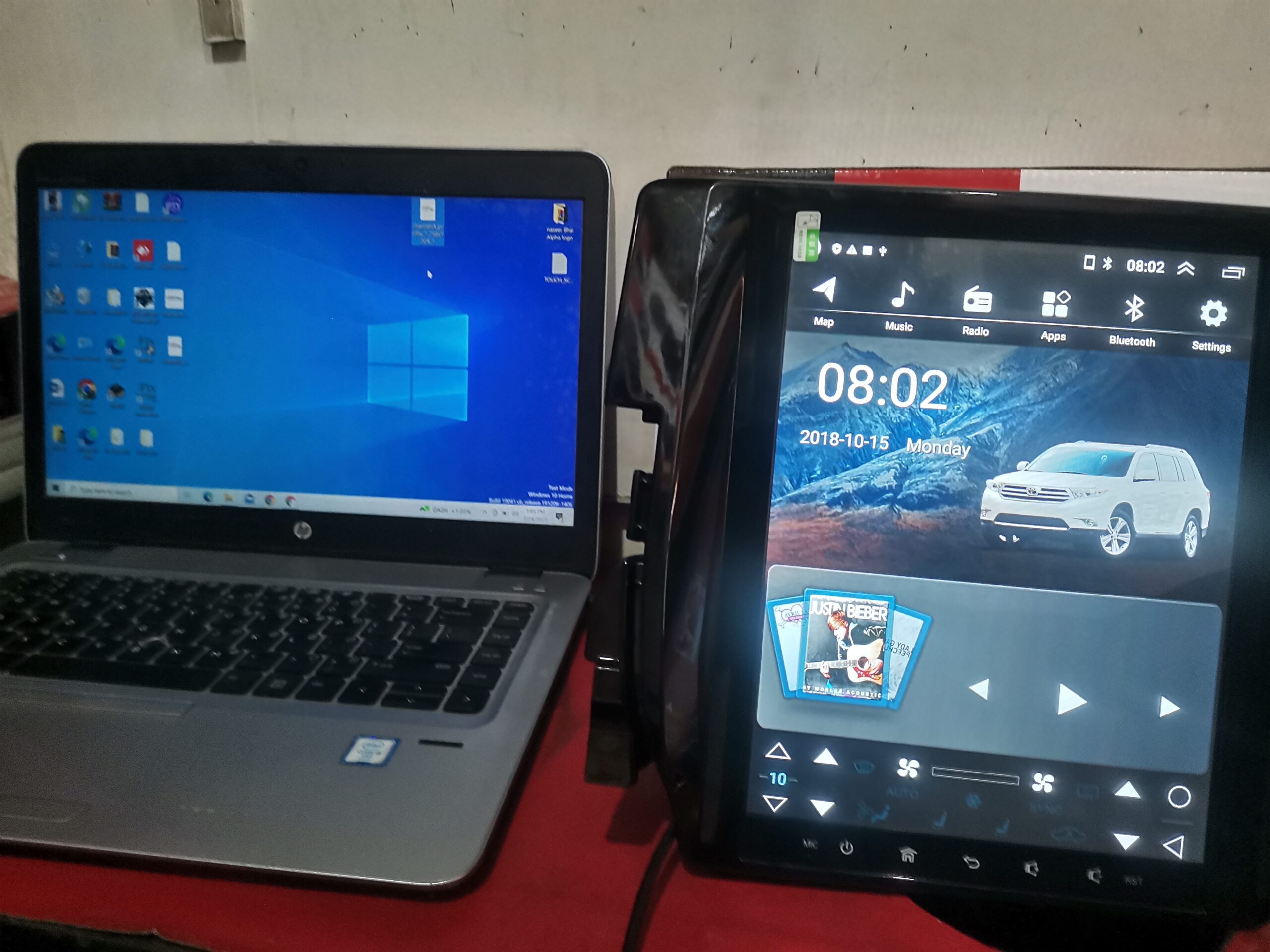 Tesla Style Headunit