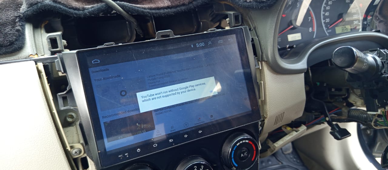 YT9216 Youtube Error